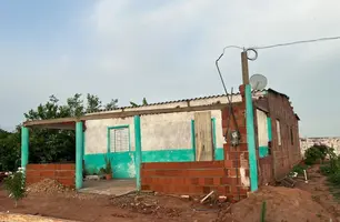 Ventania intensa causa destruição e assusta moradores em Pedro Laurentino (Foto: Reprodução)