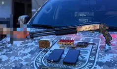 PMPI prende três suspeitos com armas e drogas em Água Branca