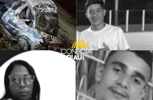 Acidente com van deixa três mortos e vários feridos no Sul do Piauí (Foto: Reprodução)