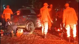 Acidente entre carro e moto deixa vítima fatal em Parnaíba (Foto: Reprodução)