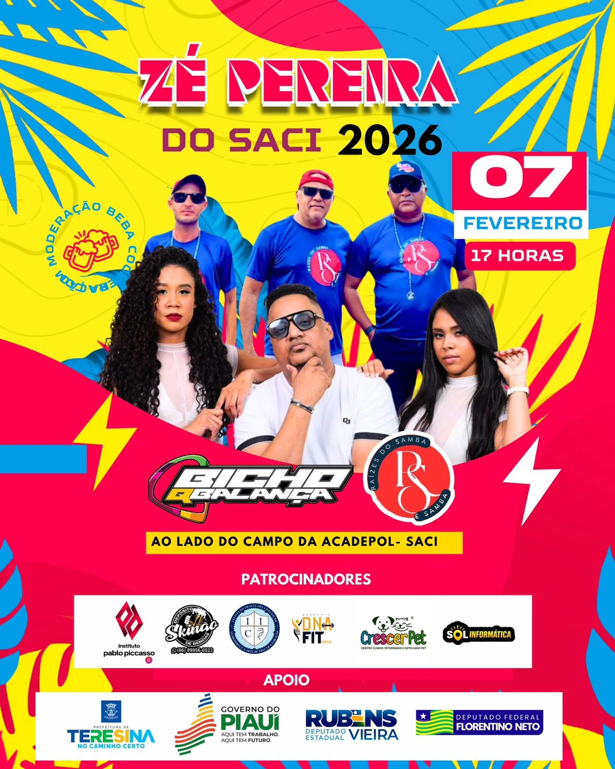 Agenda da folia: confira as festas de Pré-Carnaval e Carnaval em Teresina