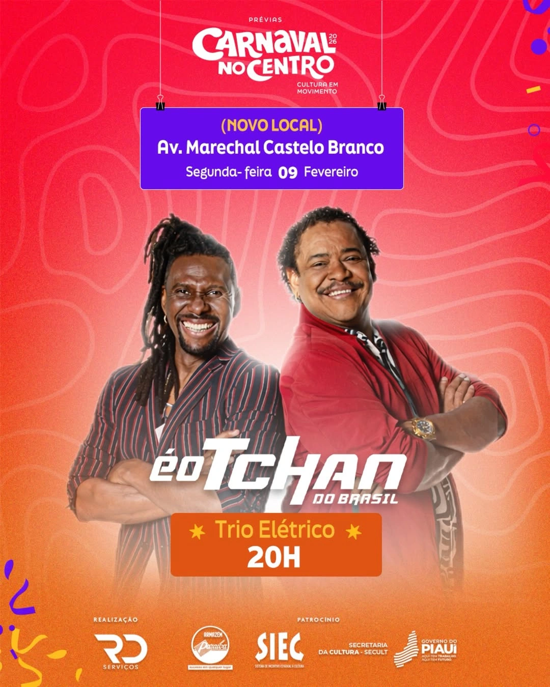 Agenda da folia: confira as festas de Pré-Carnaval e Carnaval em Teresina