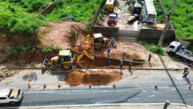 Águas de Teresina conclui reparo e normaliza abastecimento na zona Sul de Teresina (Foto: Reprodução)
