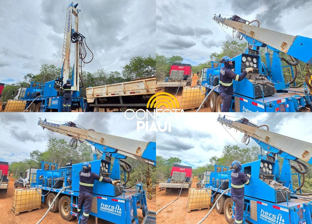 Águas do Piauí inicia perfuração de novos poços em São Raimundo Nonato