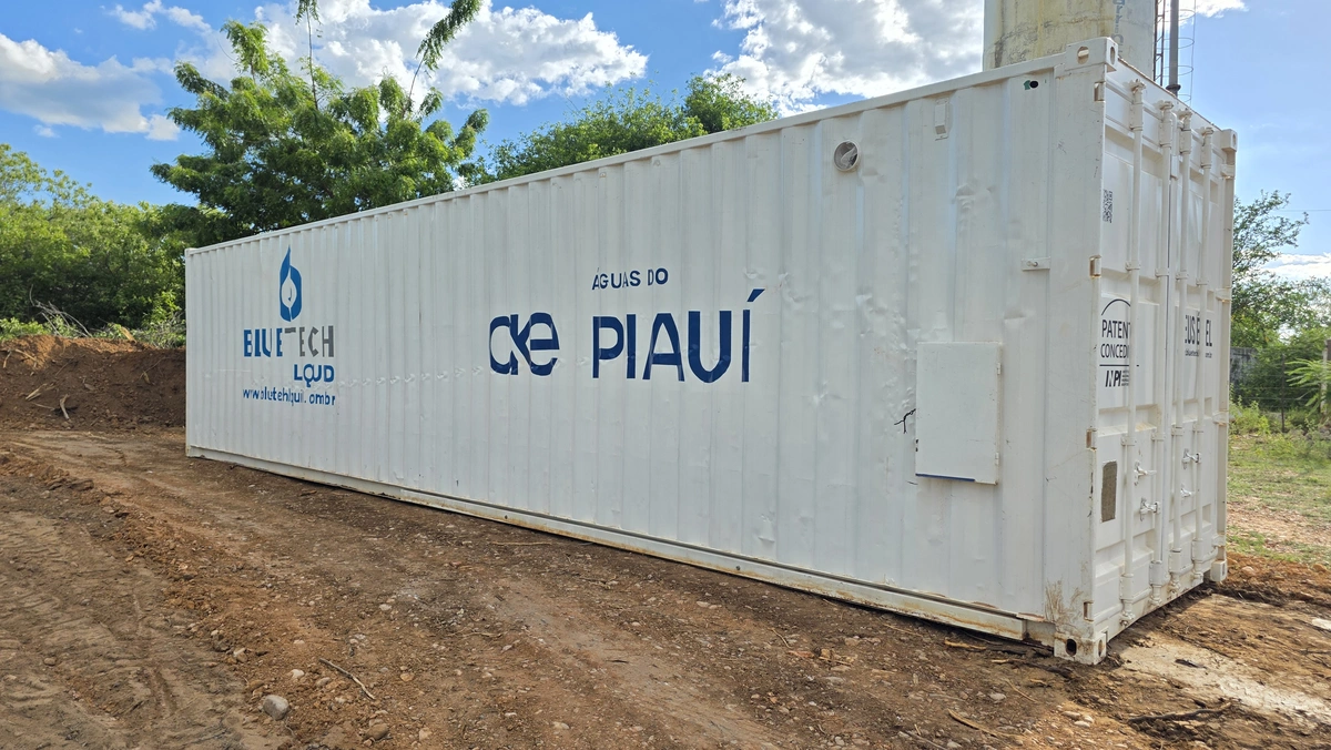 Águas do Piauí instala reservatório móvel em São Lourenço do Piauí