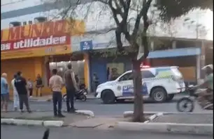 Alarme de lotérica dispara e mobiliza Polícia Militar no Dirceu, em Teresina (Foto: Reprodução)