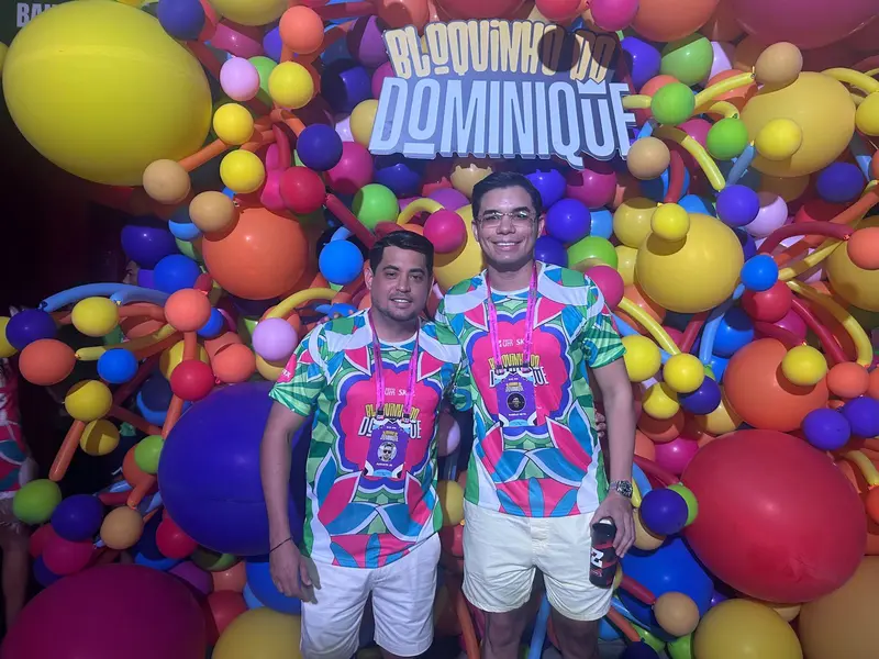 Alegria e música marcam o Bloquinho do Dominique