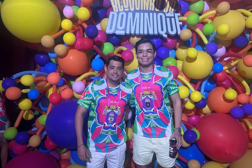 Alegria e música marcam o Bloquinho do Dominique