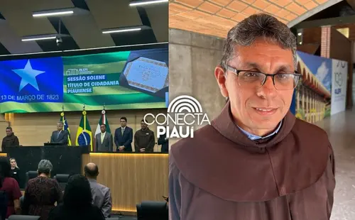 Alepi concede título de cidadania piauiense a Frei Cláudio por proposta de Kalume