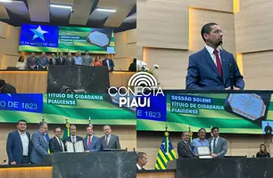 Alepi concede título de cidadania piauiense a Jorge Holanda e Mário Jorge (Foto: Conecta Piauí)