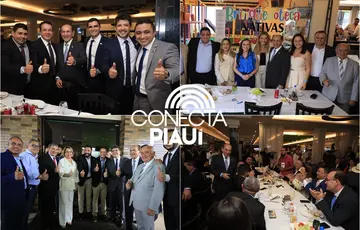 Almoço em Brasília reforça liderança de Marcelo Castro nos municípios do Piauí