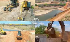 Anísio de Abreu realiza revitalização de açude para reforçar segurança hídrica