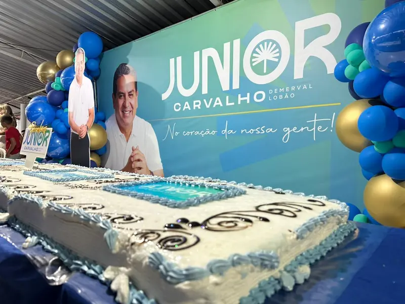 Aniversário de Júnior Carvalho reúne lideranças e comunidade em Demerval Lobão