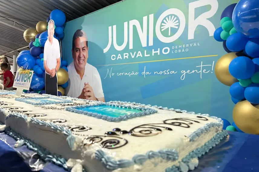Aniversário de Júnior Carvalho reúne lideranças e comunidade em Demerval Lobão
