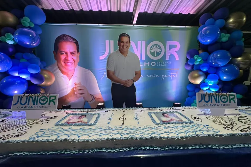 Aniversário de Júnior Carvalho reúne lideranças e comunidade em Demerval Lobão