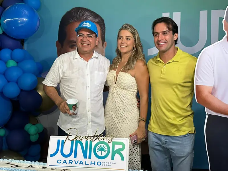 Aniversário de Júnior Carvalho reúne lideranças e comunidade em Demerval Lobão
