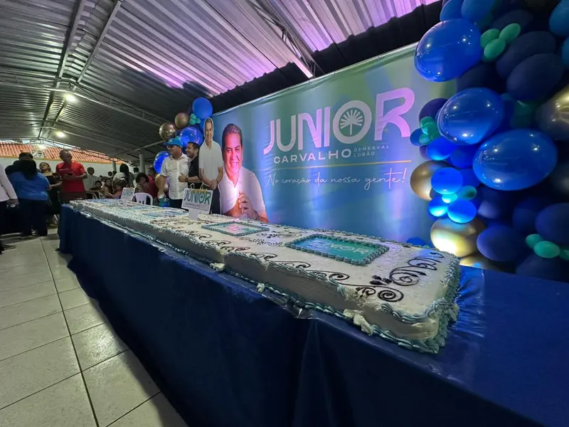 Aniversário de Júnior Carvalho reúne lideranças e comunidade em Demerval Lobão