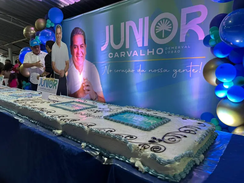 Aniversário de Júnior Carvalho reúne lideranças e comunidade em Demerval Lobão