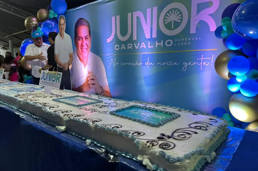 Aniversário de Júnior Carvalho reúne lideranças e comunidade em Demerval Lobão