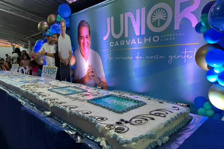 Aniversário de Júnior Carvalho reúne lideranças e comunidade em Demerval Lobão