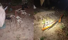 Armas usadas em caça ilegal no Parque Nacional Serra das Confusões são apreendidas