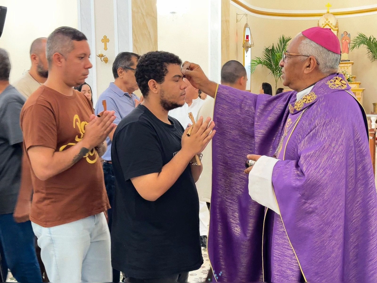 Arquidiocese de Teresina inicia Quaresma com celebração de Cinzas