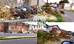 Bairro de Teresina vira um verdadeiro lixão e moradores cobram ação da prefeitura