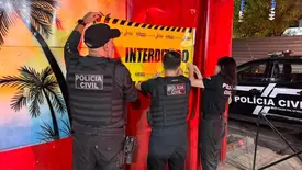 Bar é fechado após denúncias de perturbação do sossego na zona sul de Teresina (Foto: SSP-PI)