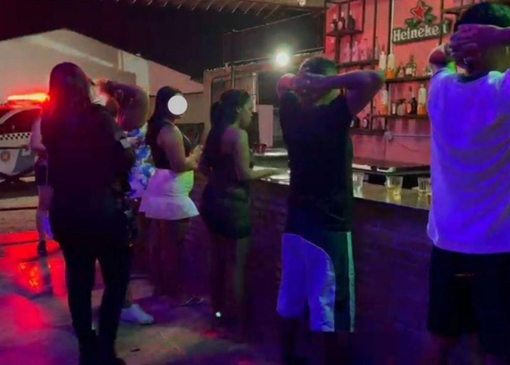 Bar interditado em Parnaíba