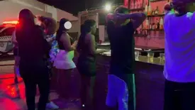 Bar interditado em Parnaíba (Foto: Divulgação)