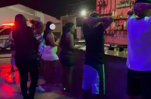 Bar interditado em Parnaíba (Foto: Divulgação)