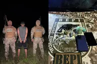 BEPI prende suspeito com drogas e arma de fogo no Centro de Água Branca
