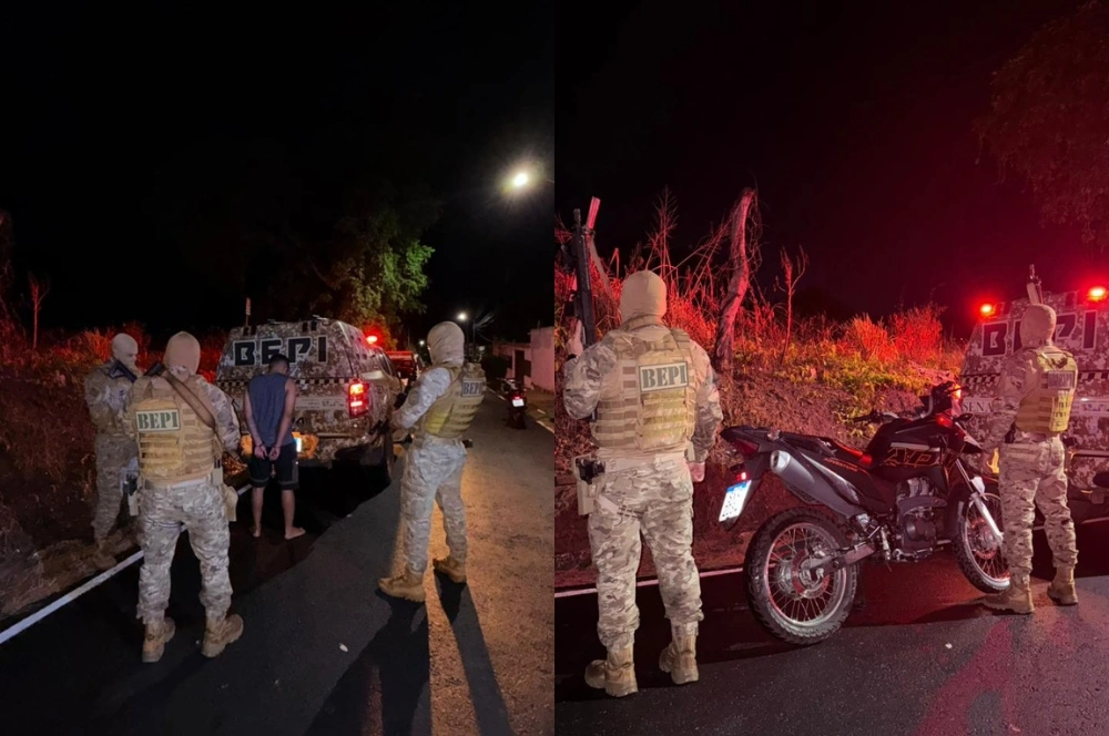 BEPI prende suspeito com drogas e arma de fogo no Centro de Água Branca