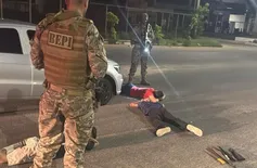 BEPI prende trio com espingarda e munições após fuga na zona Norte de Teresina