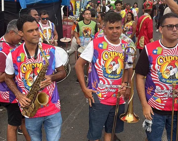 Bloco Capoeira da Madrugada abre Carnaval de Teresina com tradição e alegria
