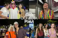 Bloco Stouradas anima a Praça Pedro II no domingo de Carnaval em Teresina