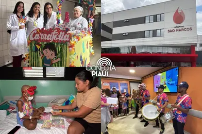 Bloquinho leva acolhimento a crianças no tratamento contra câncer no São Marcos