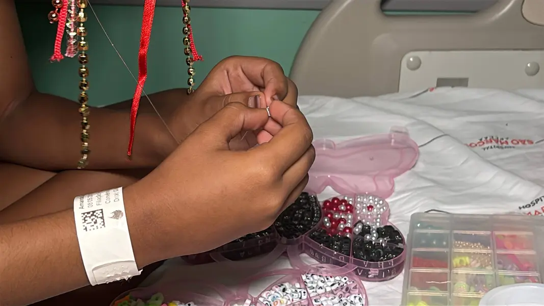 Bloquinho leva acolhimento a crianças no tratamento contra o câncer no São Marcos