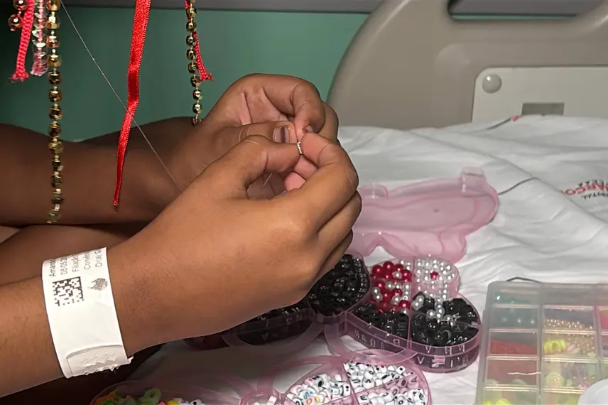 Bloquinho leva acolhimento a crianças no tratamento contra o câncer no São Marcos