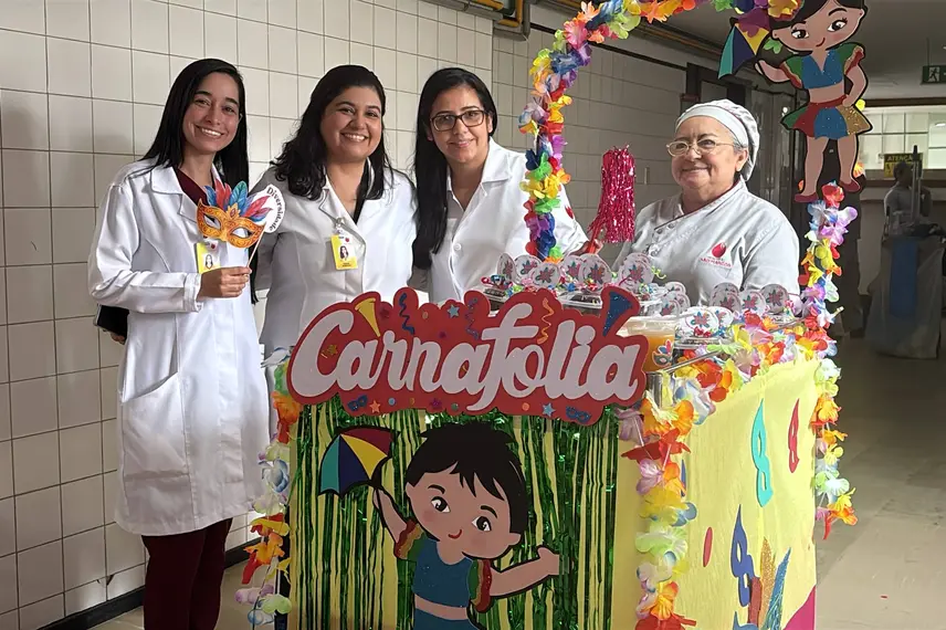 Bloquinho leva acolhimento a crianças no tratamento contra o câncer no São Marcos