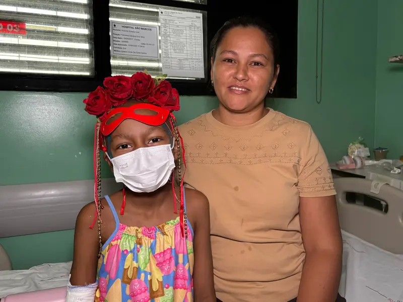 Bloquinho leva acolhimento a crianças no tratamento contra o câncer no São Marcos