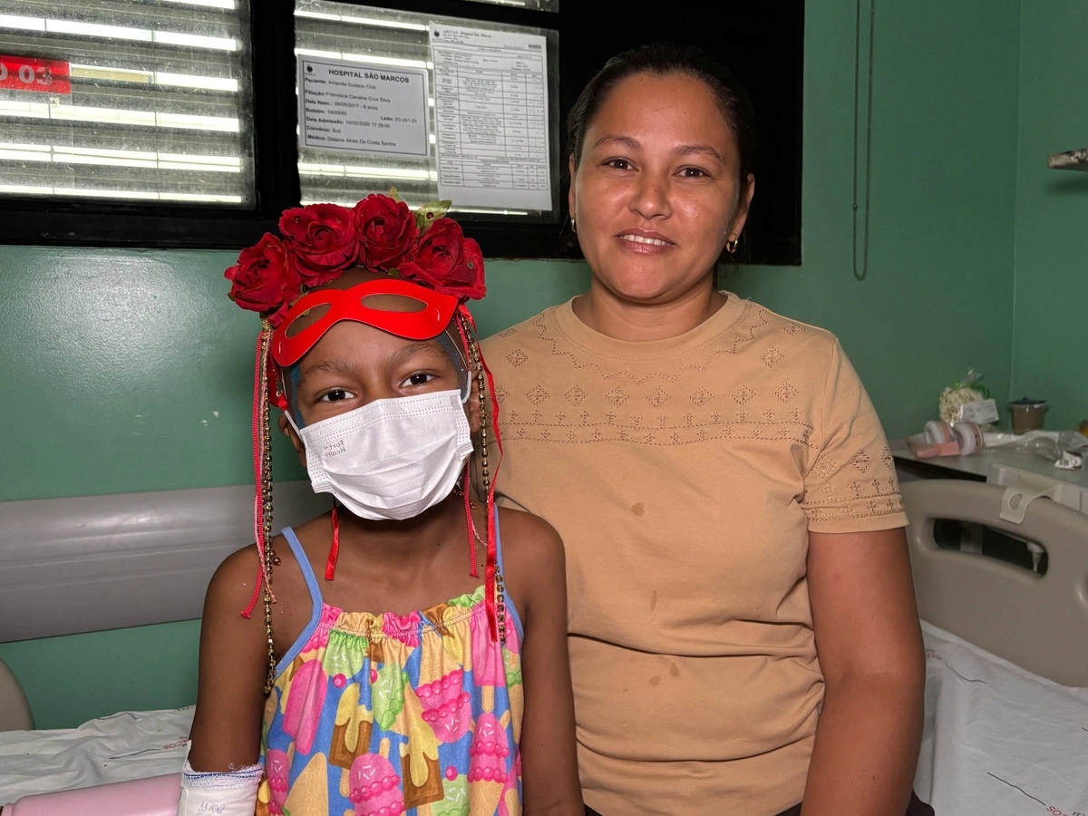 Bloquinho leva acolhimento a crianças no tratamento contra o câncer no São Marcos