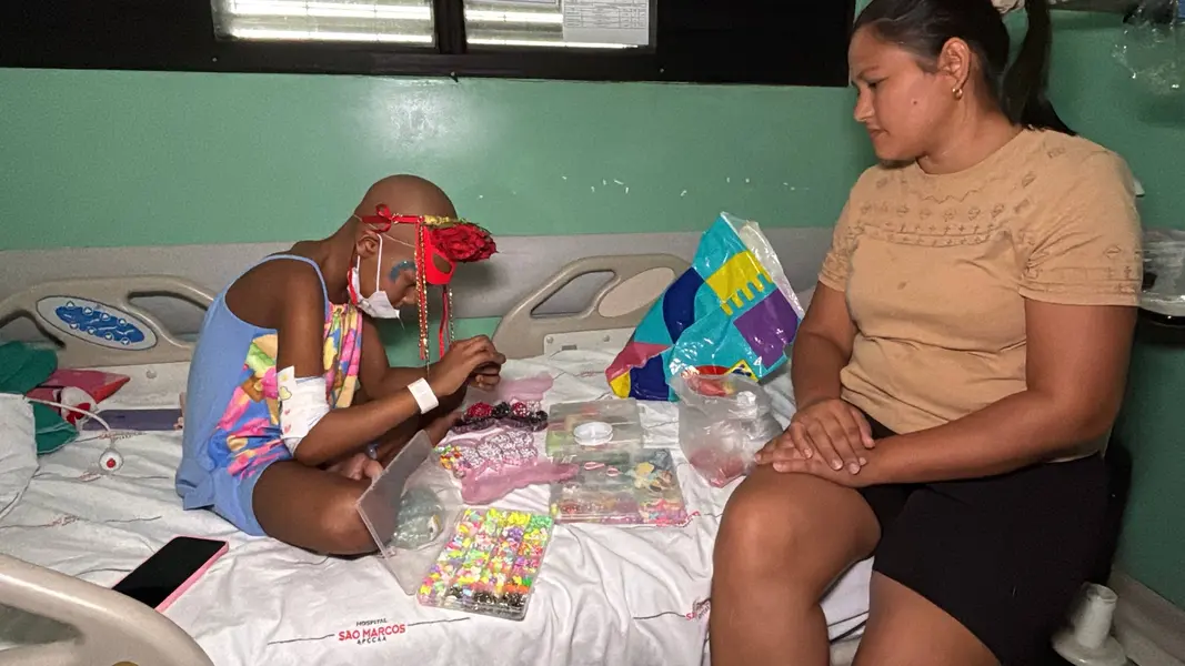 Bloquinho leva acolhimento a crianças no tratamento contra o câncer no São Marcos