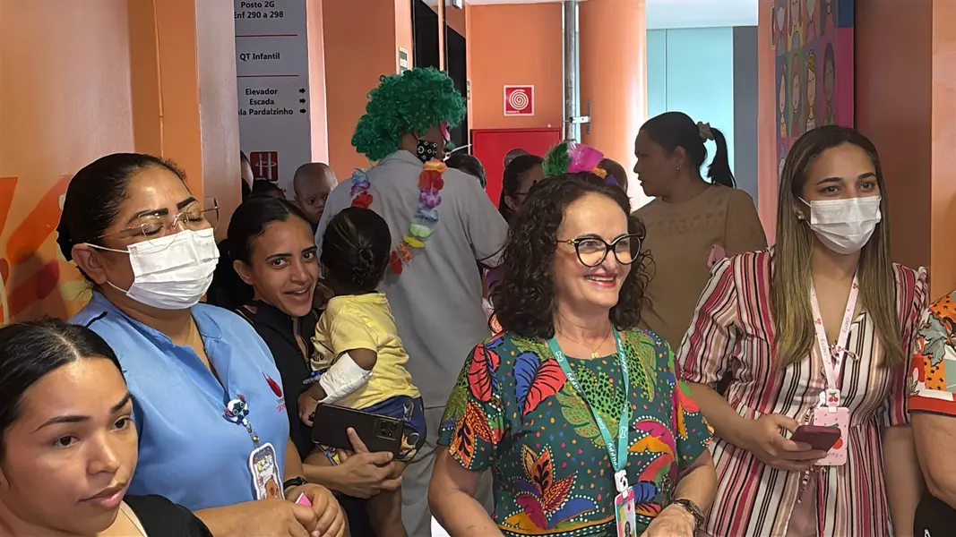 Bloquinho leva acolhimento a crianças no tratamento contra o câncer no São Marcos
