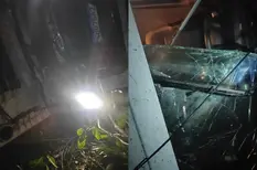 Caminhão de lixo capota durante chuva e deixa auxiliar de coleta ferido em Nazária