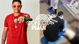 Cantor Vicente Barão é morto a tiros em via pública no município de Picos (Foto: Reprodução)