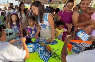 'Carnaval das Crianças' reúne famílias e anima público infantil em Altos (Foto: Divulgação)