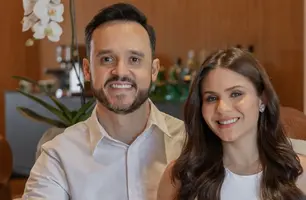 Casal  Edson Mesquita e Jessica Maria estão grávidos do primeiro filho (Foto: Instagram)