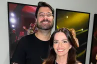 Casal Giorgi Telmo Mesquita e Livia Castelo Branco em clique exclusivo e especial