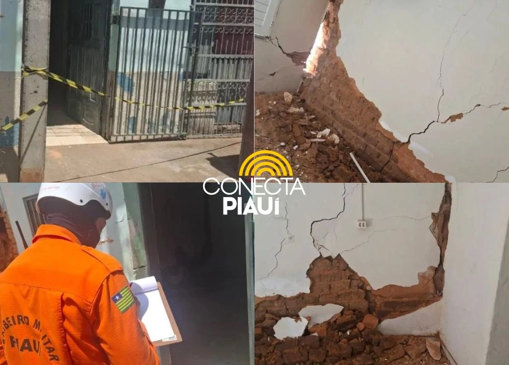 Casas são interditadas após risco de desabamento ser identificado em Oeiras